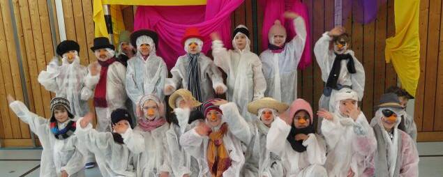 H Fasching Schneemänner
