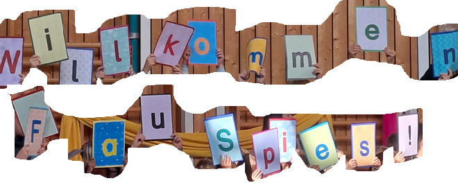 Willkommenschriftzug